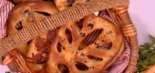 Fougasse - Γαλλικό ψωμί