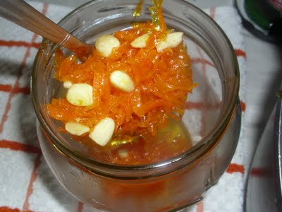 Γλυκό καρότο με αμύγδαλο